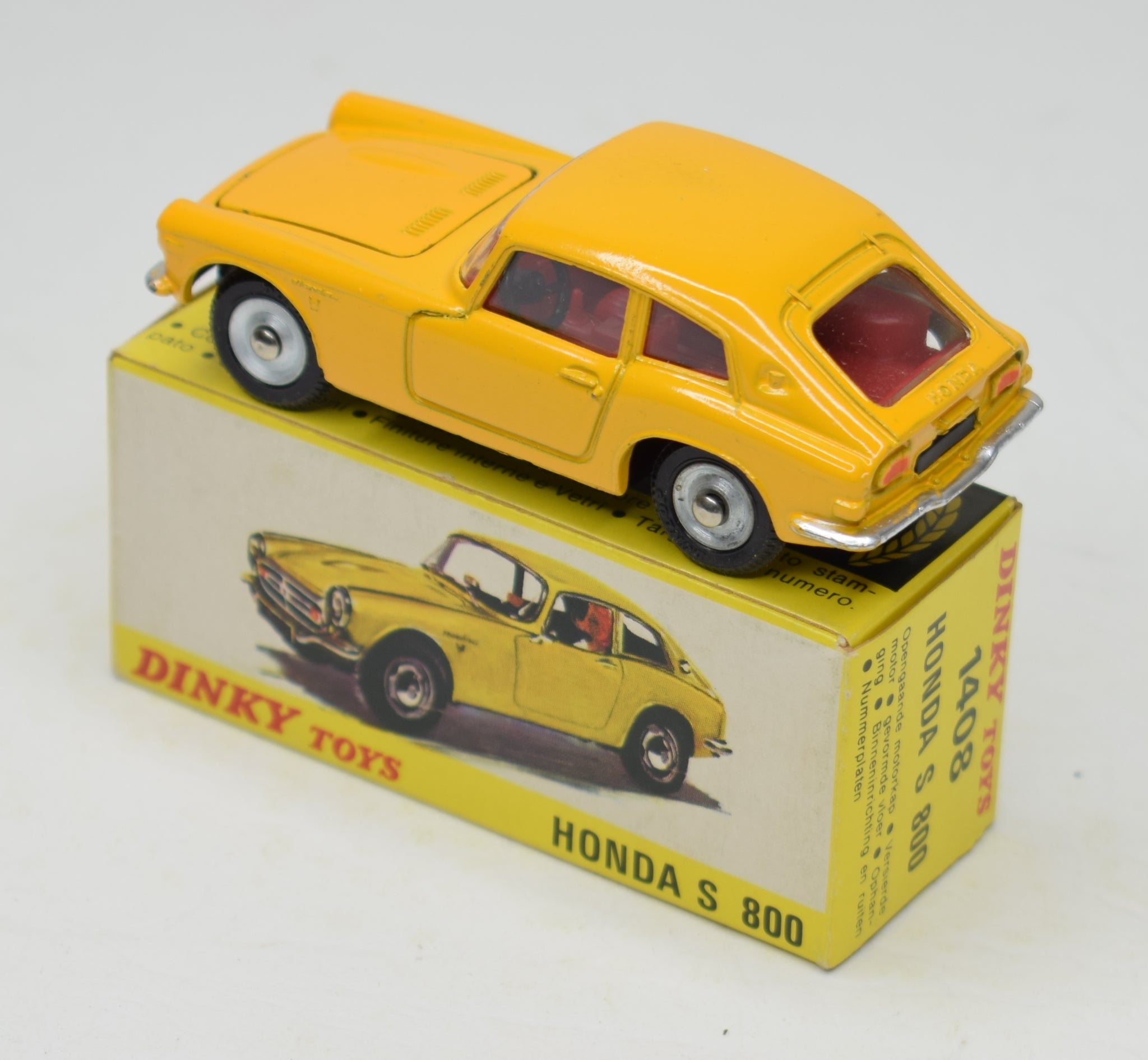 Dinky toy 1408 Honda S800 Virtually Mint/Boxed – JK DIE-CAST MODELS