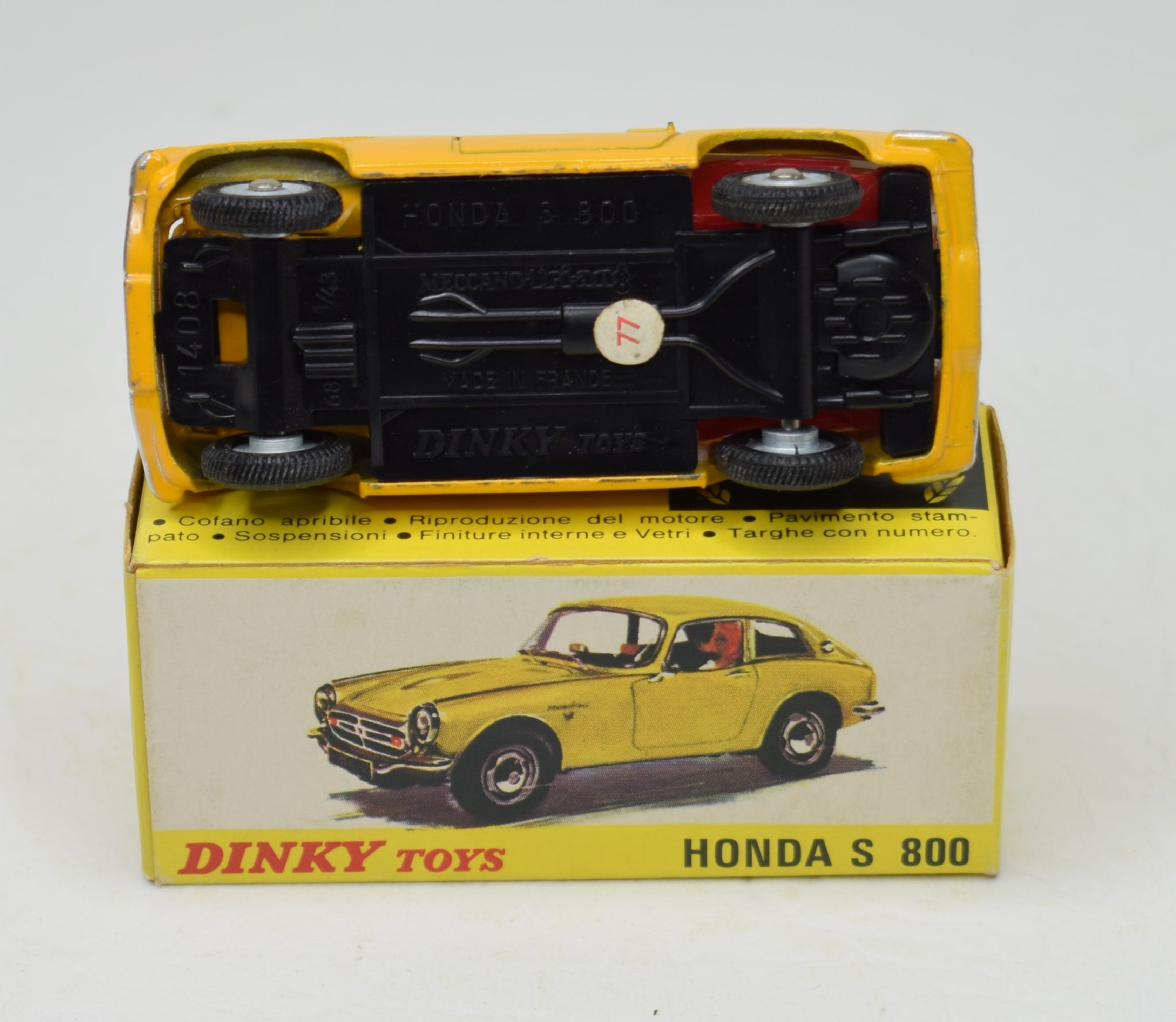 Dinky toy 1408 Honda S800 Virtually Mint/Boxed – JK DIE-CAST MODELS