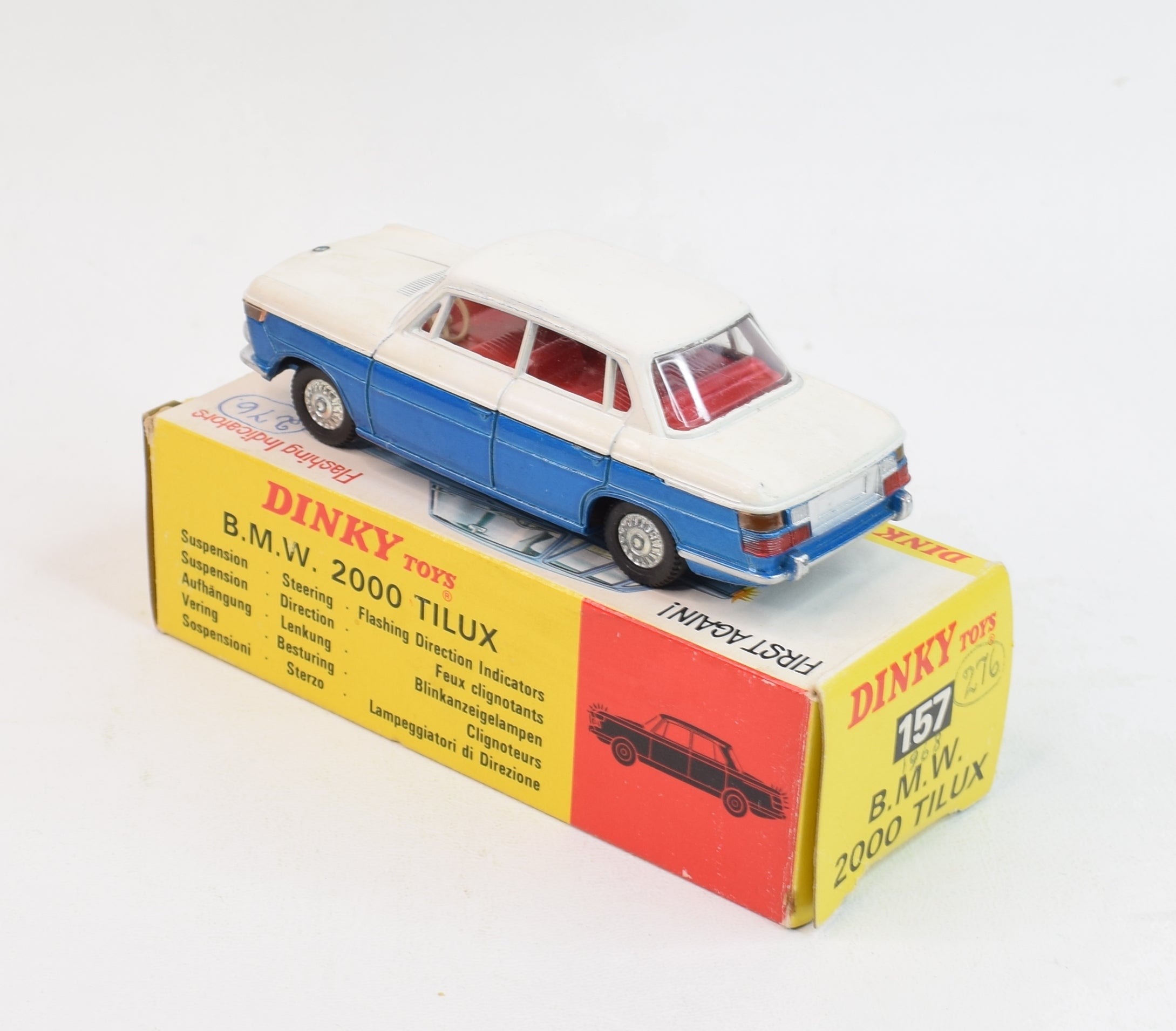 DINKY TOYS BMW 2000 TILUX ランプギミック付き 動作品 DINKY TOYS BMW 2000 TILUX ランプギミック付き 動作品