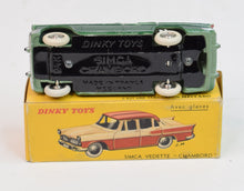 Dinky 24k Simca 'Chambord' Virtually Mint/Boxed - Concave hubs