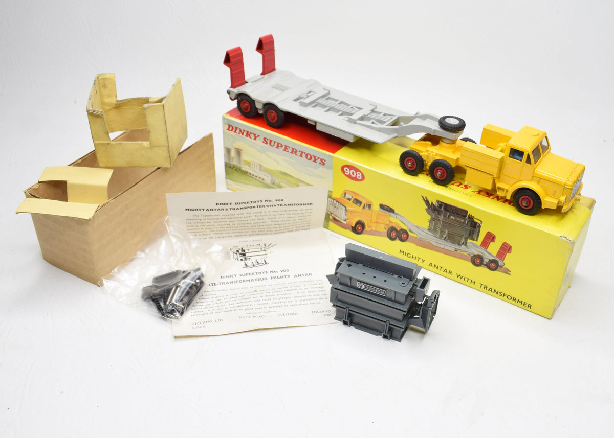 Dinky toy 908 Mighty Antar with Transformer Very Near Mint/Boxed.