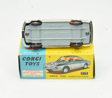 Corgi toys 315 Simca '1000' Very Near Mint/Boxed (Pale gold without decals)