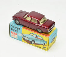 Corgi toys 252 Rover 2000 Near Mint/Boxed (Cast hubs)