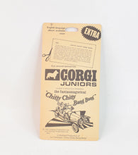Corgi Juniors 1006 'Chitty Chitty Bang Bang' Mint/Boxed (Black 5 spoke wheels)
