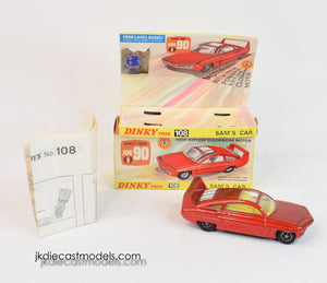 Dinky toys 108 Sam's Car Virtually Mint/Nice box
