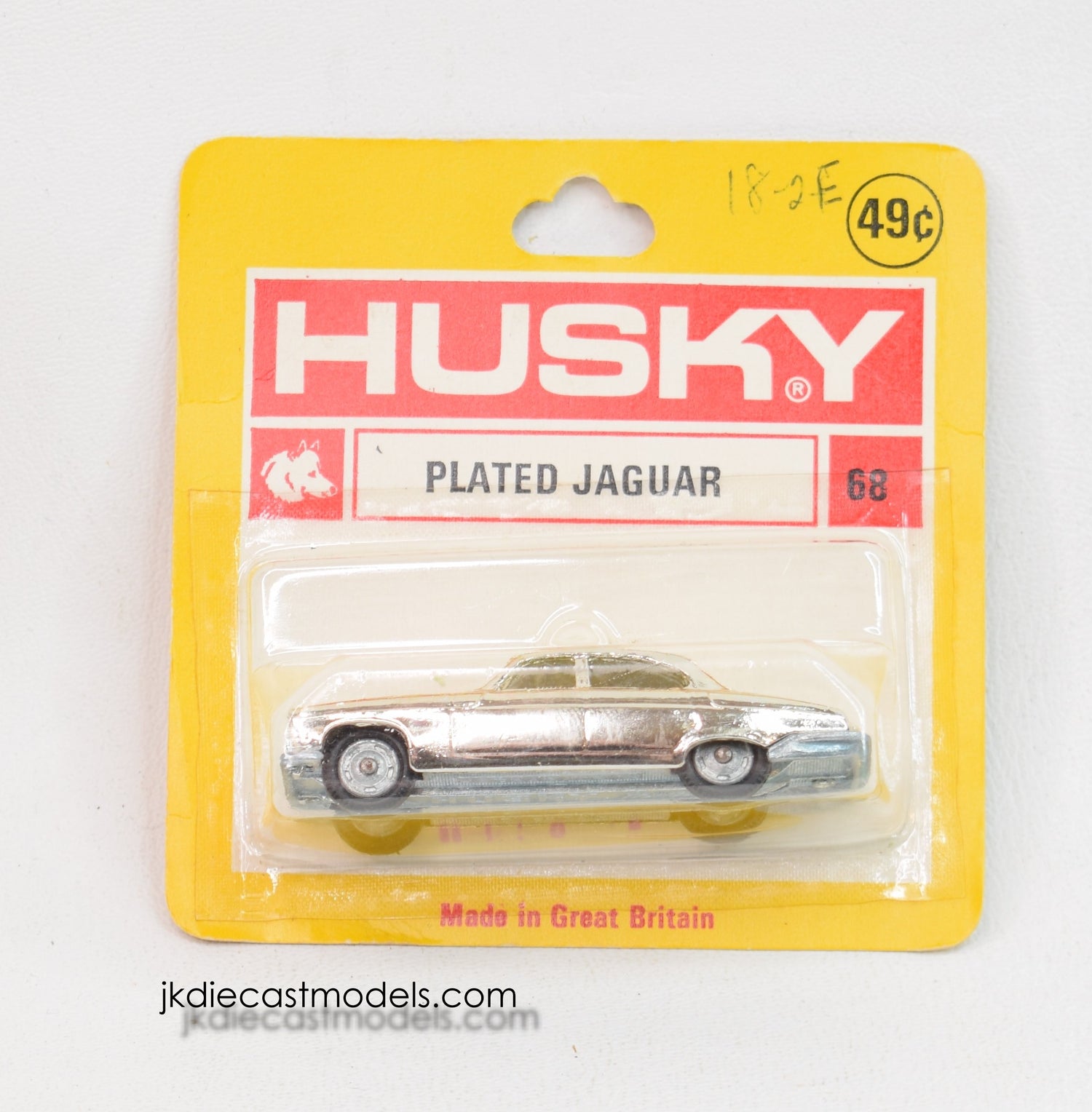 Husky 68 Plated Mk 10 Jaguar Mint/Boxed 'JJP Vancouver' Collection