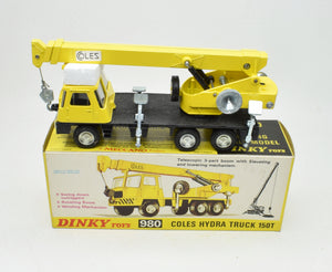 Dinky toy 980 Coles Hydra Virtually Mint/Boxed The 'Geneva' Collection