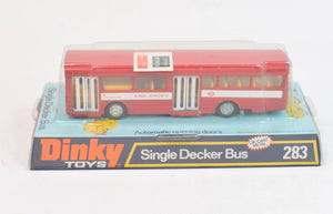 Dinky toy 283 Single Decker (Yellow interior) Virtually Mint/Boxed