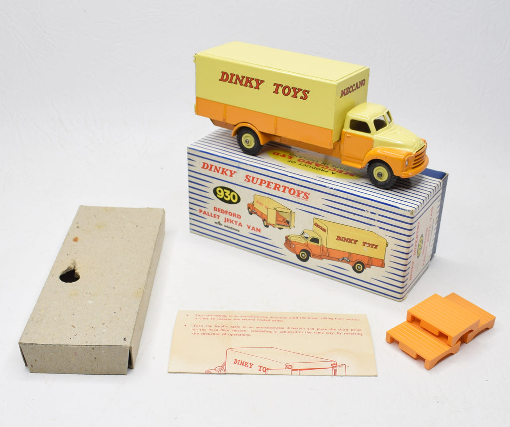 Dinky toys 930 Pallet-Jekta Van Very Near Mint/Boxed – JK DIE-CAST MODELS