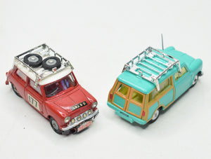 Corgi Toys 339 Austin Monte Carlo Mini Cooper 'S'. Virtually Mint/boxed (Factory error - reverse fitted 485 roof rack)