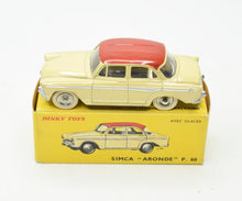 Dinky Toys 544 Simca 'Aronde' P.60 Very Near Mint/Boxed