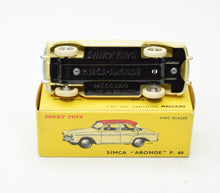 Dinky Toys 544 Simca 'Aronde' P.60 Very Near Mint/Boxed