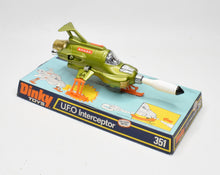 Dinky toys 351 SHADO UFO Interceptor Virtually Mint/Nice box