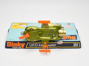 Dinky toys 351 SHADO UFO Interceptor Virtually Mint/Nice box