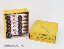Dinky toys 220/23A Racing Car Trade box Virtually Mint/Boxed