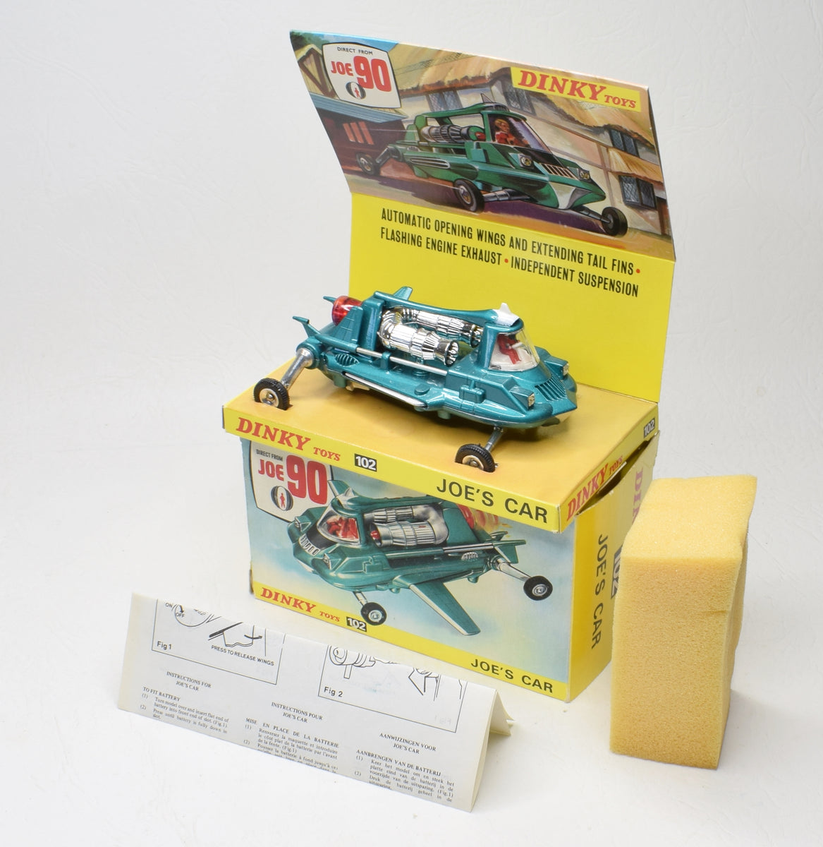 Dinky toy 102 Joe's Car Very Near Mint/Boxed