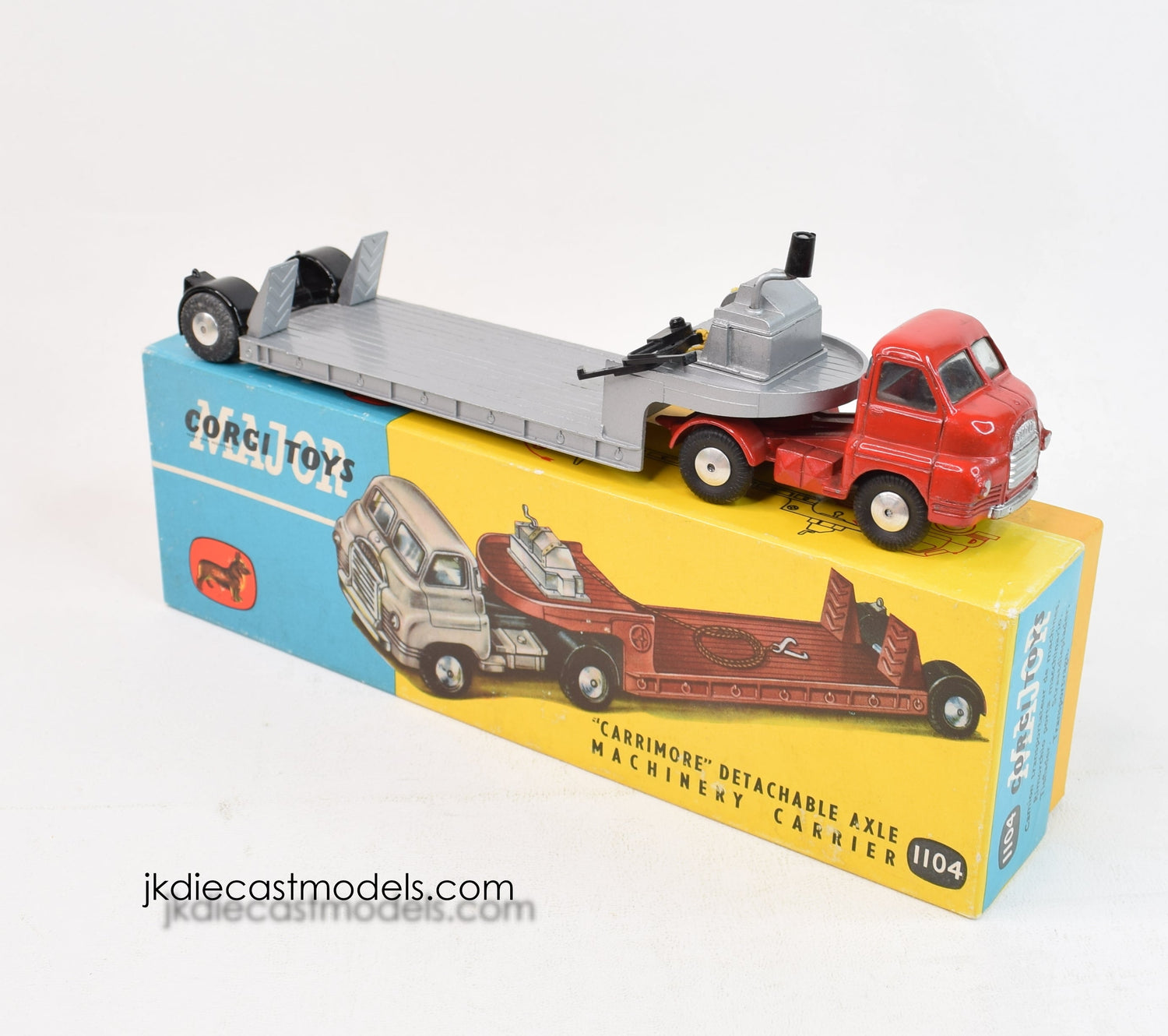 Corgi toys 1104 Carrimore Detachable axle Virtually Mint/Boxed