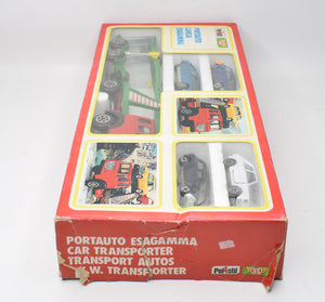 Polistil ART. M.1 Car Transporter Gift set Very Near Mint/Boxed
