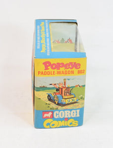 Corgi toys 802 Popeye Paddlewagon Virtually Mint/Boxed