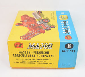 Corgi gift set 8 Agricultural Equipment Very Near Mint/Boxed