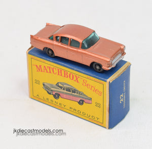 Matchbox Lesney 22 Vauxhall Cresta Virtually Mint/Boxed