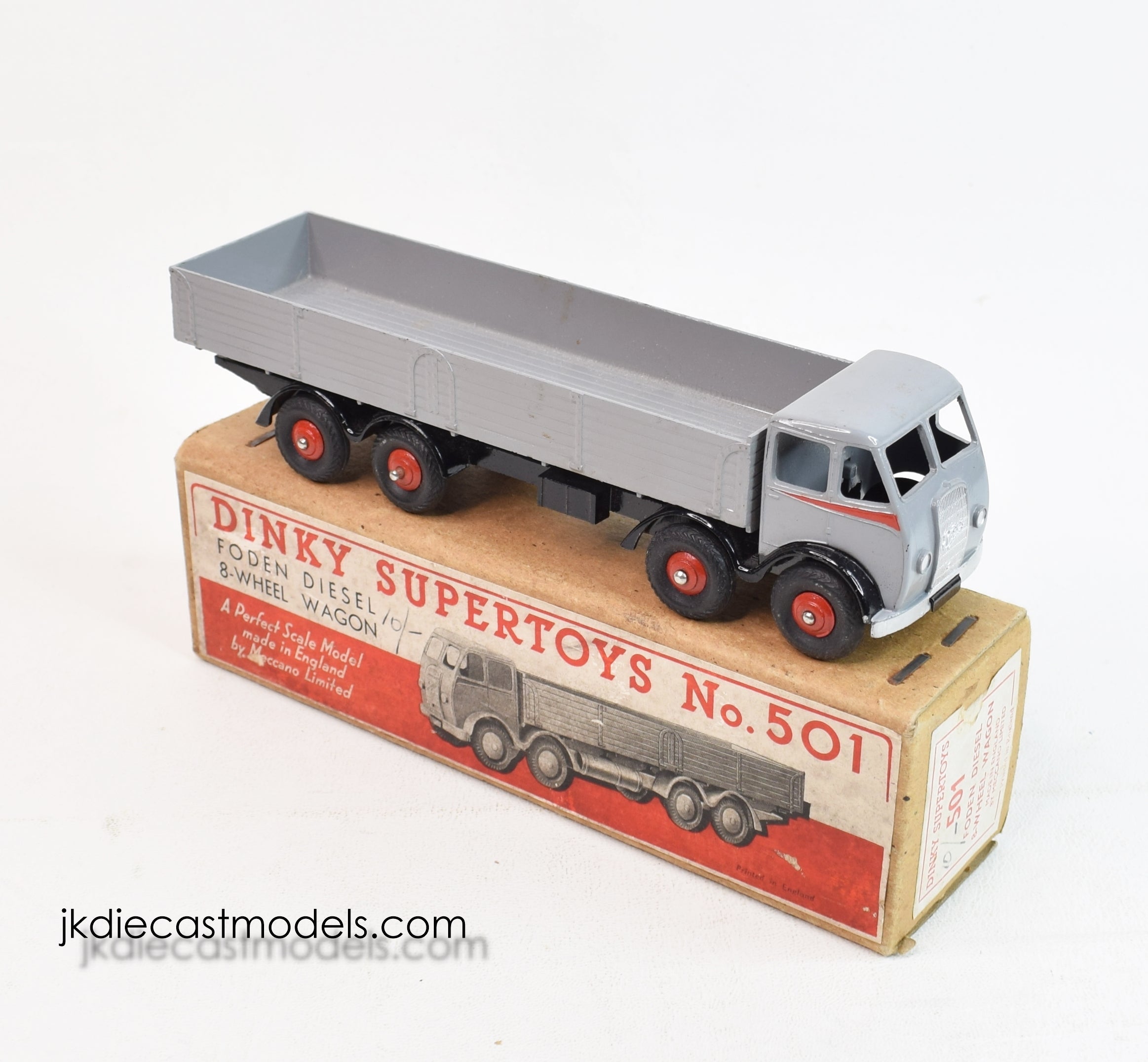 DINKY TOYS GB. Camion citerne FODEN. REF: 950. + Boite DINKY TOYS GB. Camion citerne FODEN. REF: 950. + Boite