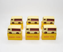 Trade pack of 6 Dinky Toys 491 'Jobs Dairy' Virtually Mint/Boxed