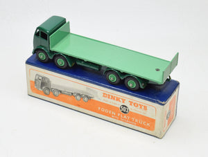 Dinky toys 503 Foden flat truck with tailboard Very Near Mint/Boxed