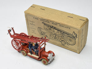 Taylor & Barrett 16 Fire Engine & Escape Very Near Mint/Boxed (Very Rare)