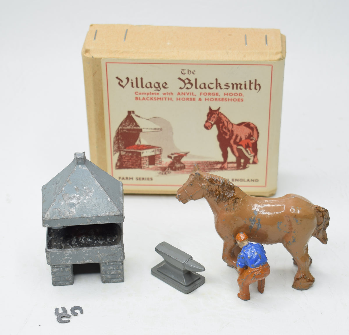 F.G Taylor No.169 The Village Blacksmith Very Near Mint/Boxed