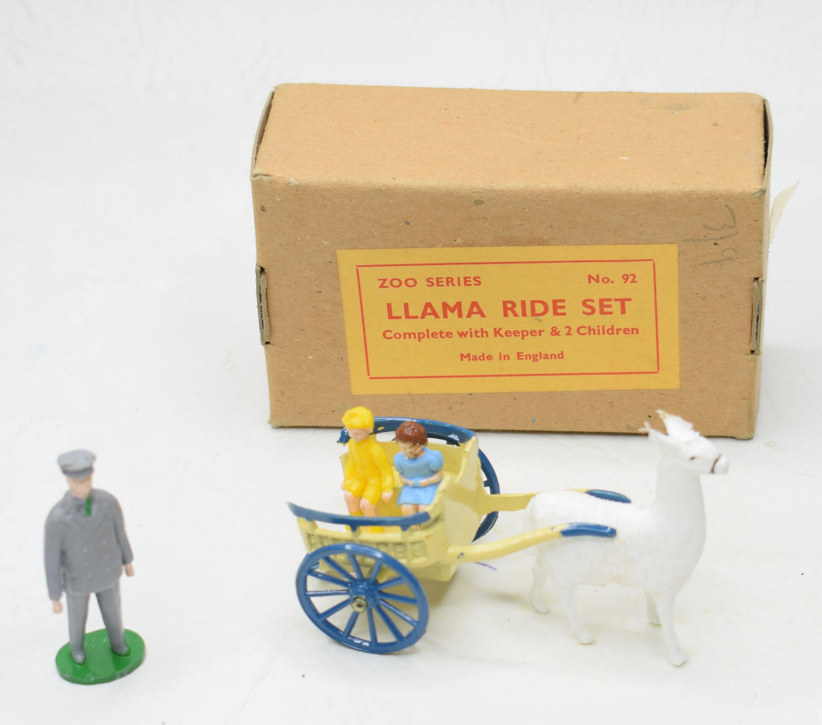 Barrett & son No.92 Llama ride set Virtually Mint/Boxed