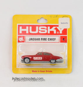 Husky 4 Mk 10 Jaguar Fire Chief  Virtually Mint/Boxed 'JJP Vancouver' Collection