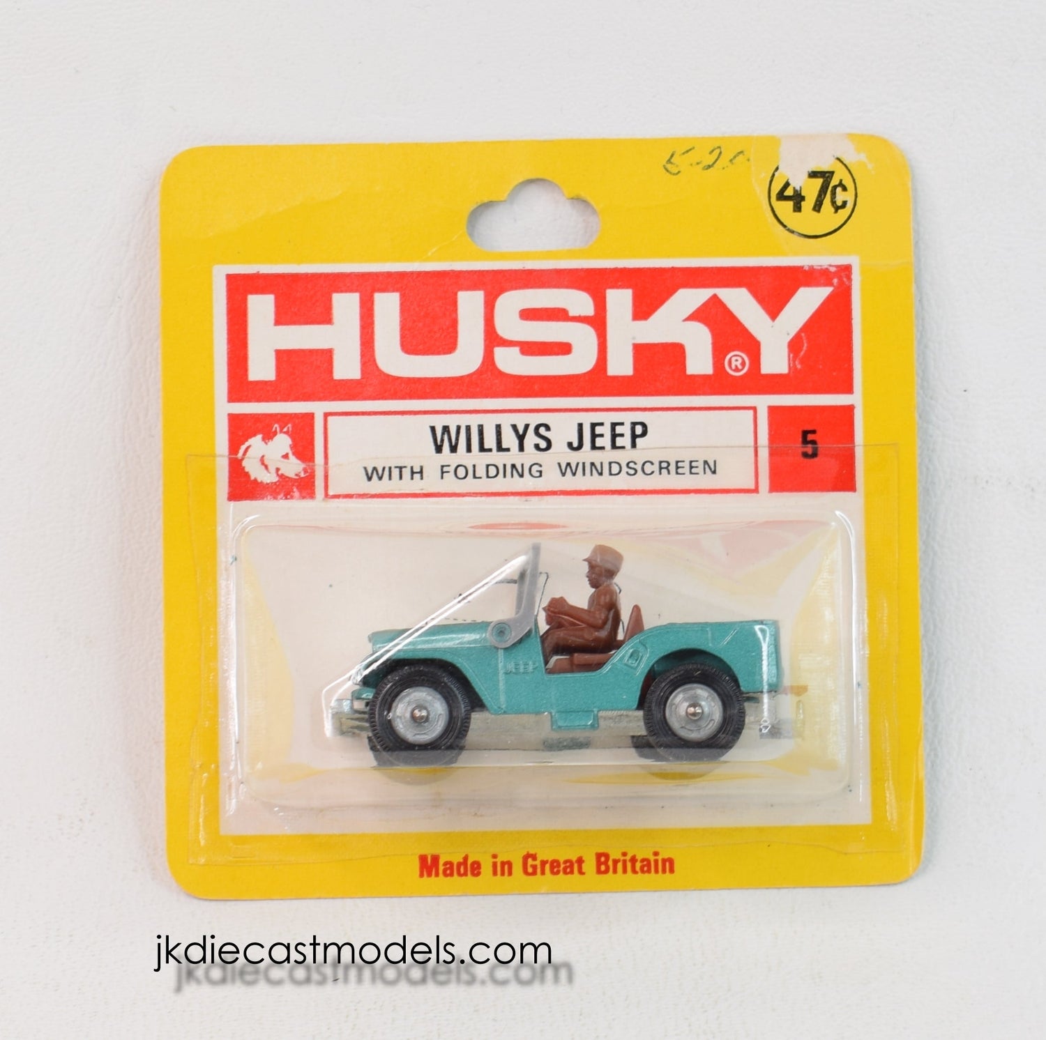 Husky 5 Willys Jeep Virtually Mint/Boxed 'JJP Vancouver' Collection