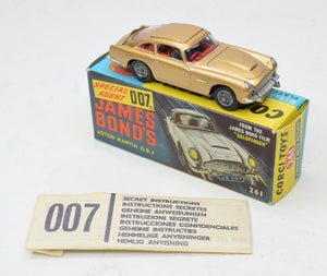 Corgi Toys 261 James Bond DB Virtually Mint/Boxed
