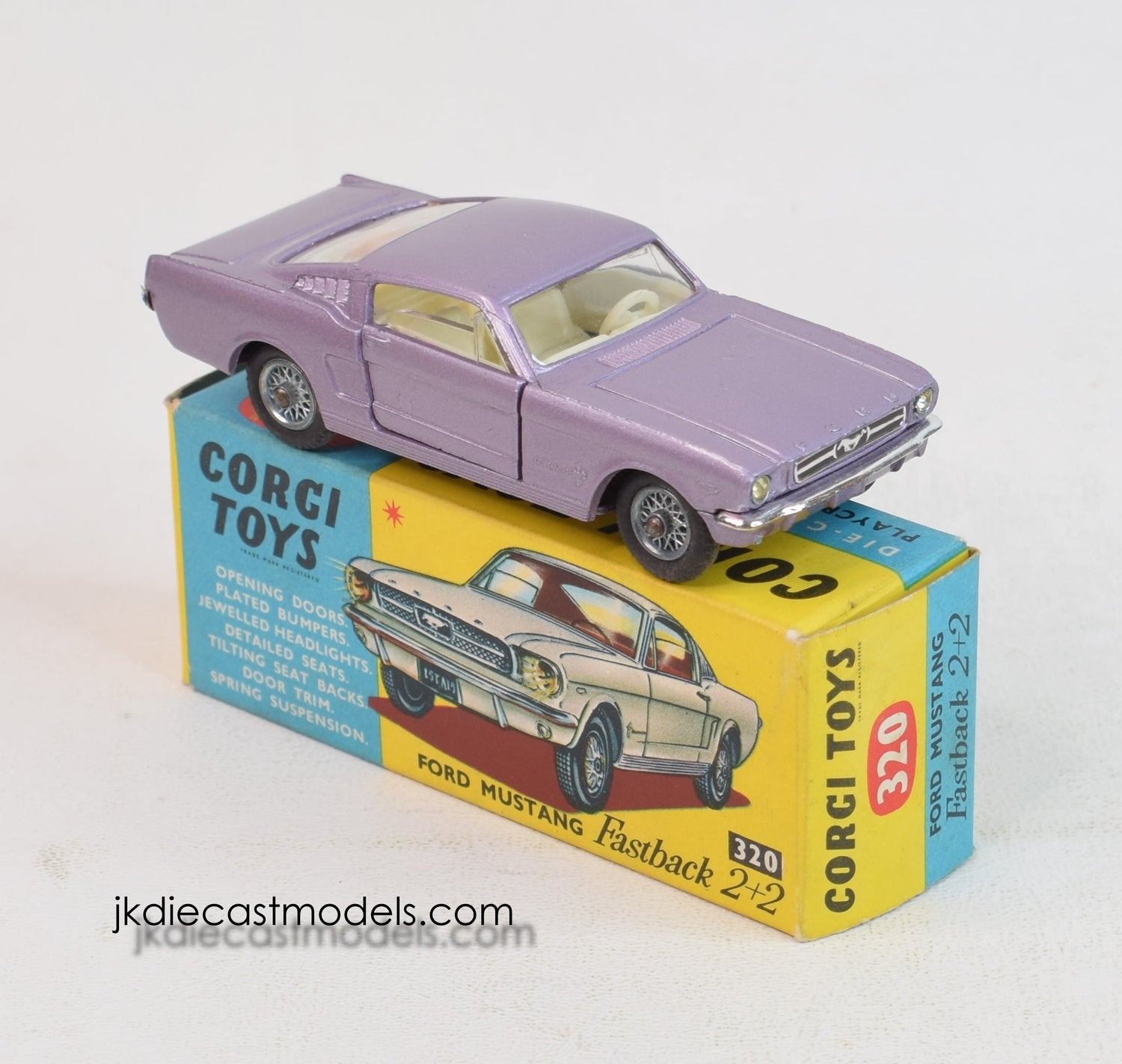 Corgi toys 320 Mustang Virtually Mint/Boxed