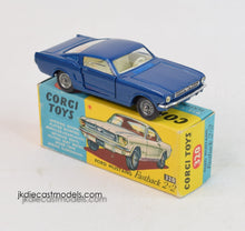 Corgi toys 320 Ford Mustang 2+2 Very Near Mint/Boxed