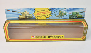 Corgi toys Gift set 17 Military Mint/Lovely box