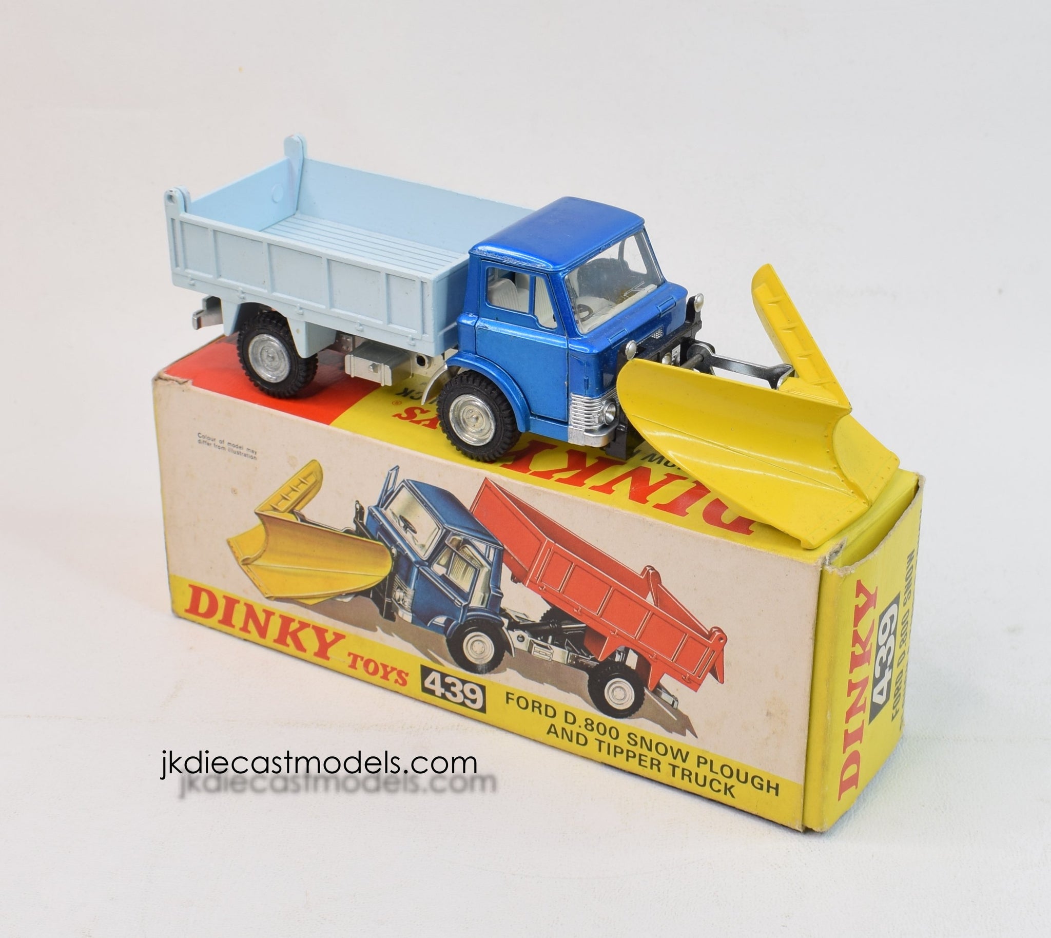 Dinky toys 439 Ford D800 Snow Plough Virtually Mint/Boxed – JK DIE