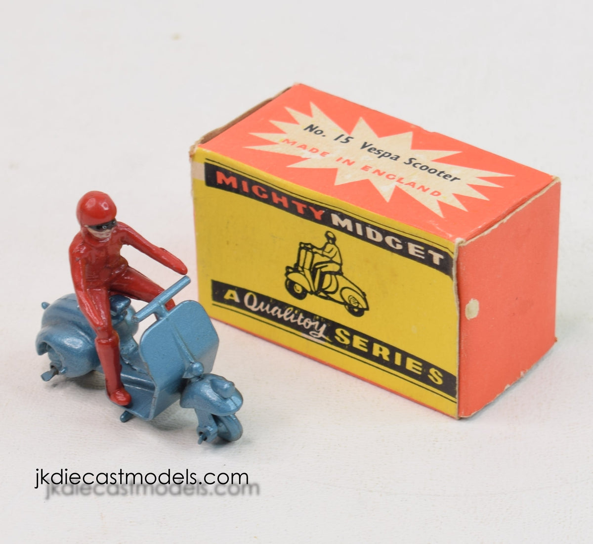 Benbros Mighty Midget 15 Vespa Scooter Virtually Mint/Boxed 'Wickham' Collection