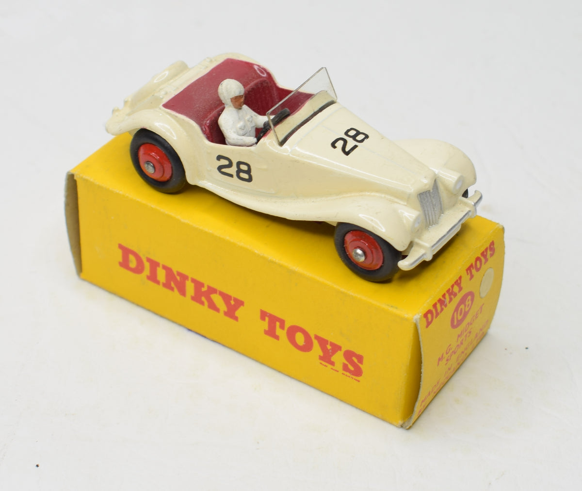 Dinky toys 109 M.G Midget Sports Virtually Mint/Boxed