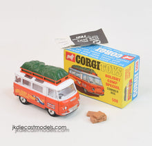 Corgi toys 508 Commer Holiday Camp Bus Virtually Mint/Lovely Box