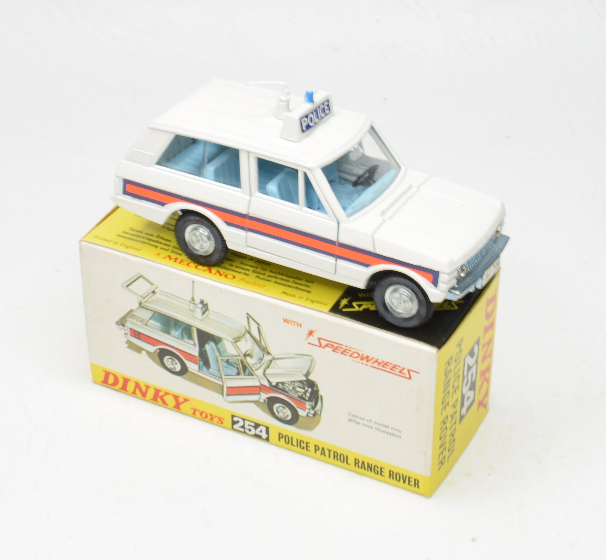Dinky toys 254 Police Range Rover Virtually Mint/Boxed The 'Geneva' Co ...