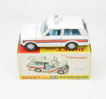 Dinky toys 254 Police Range Rover Virtually Mint/Boxed The 'Geneva' Collection