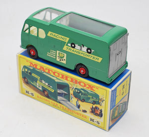 Matchbox King Size K-5 Racing Car transporter Old shop stock