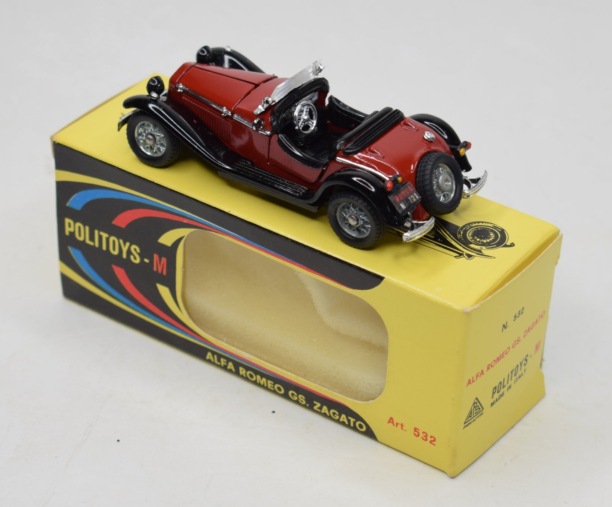 Politoys Alfa Romeo 2600 SZ Ref 530 No Solido No Norev No Mebetoys No CIJ No JRD Politoys Alfa Romeo 2600 SZ Ref 530 No Solido No Norev No Mebetoys No CIJ No JRD