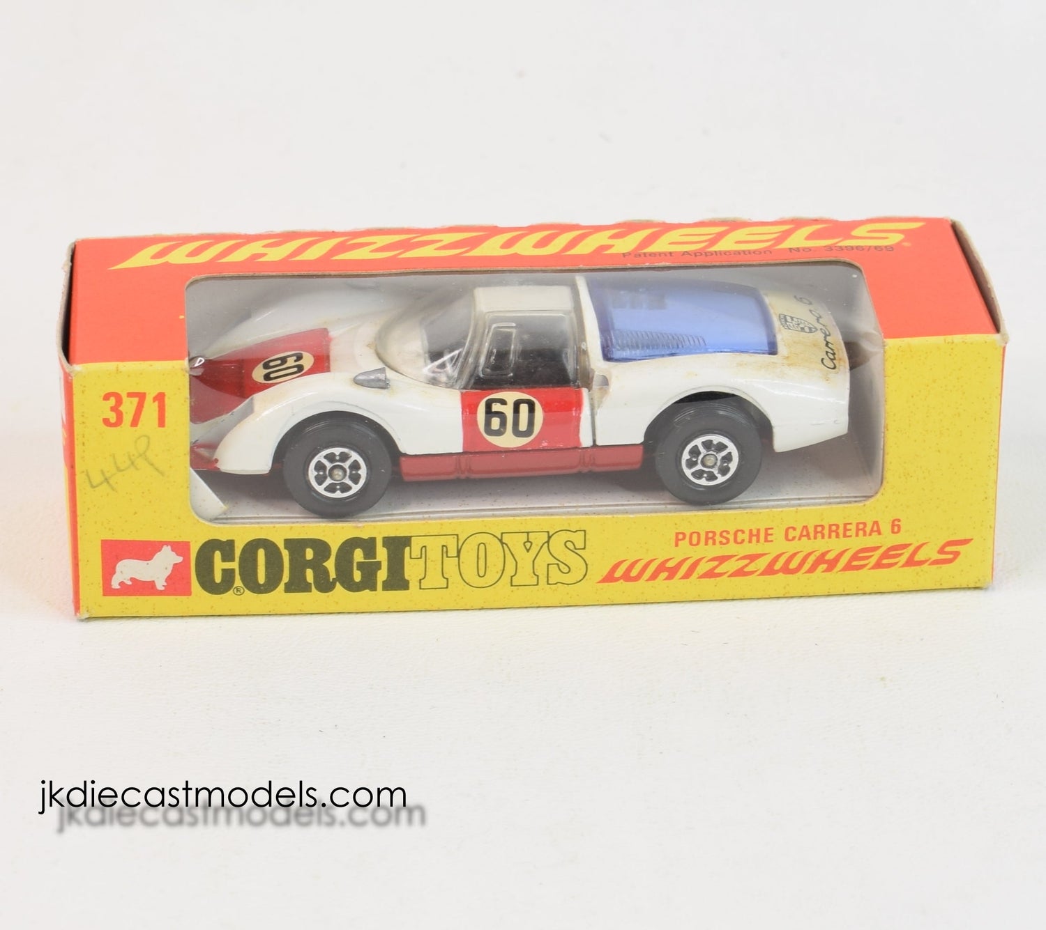 Corgi toys 371 Porsche Virtually Mint/Boxed