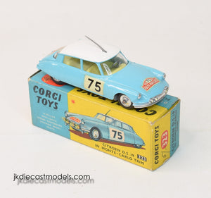 Corgi Toys 323 Citroen DS 19 Monte Carlo Virtually Mint/Boxed