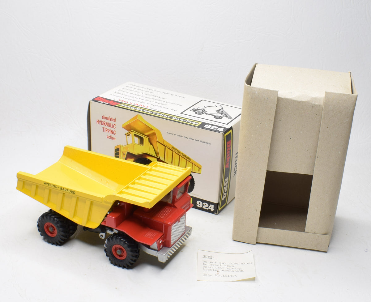Dinky toy 924 Centaur Dump  Very Near Mint/Boxed The 'Geneva' Collection