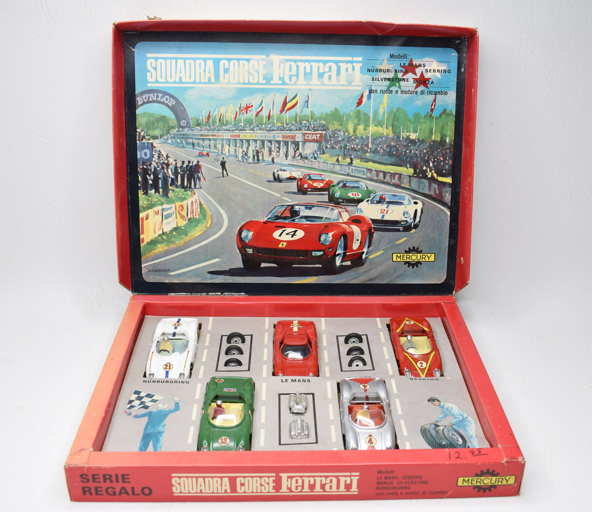 Mercury art 84 Squadra corse Ferrari gift set