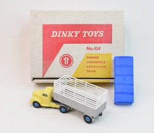 Dinky toy 424 Commer Convertible Truck Virtually Mint/Lovely box